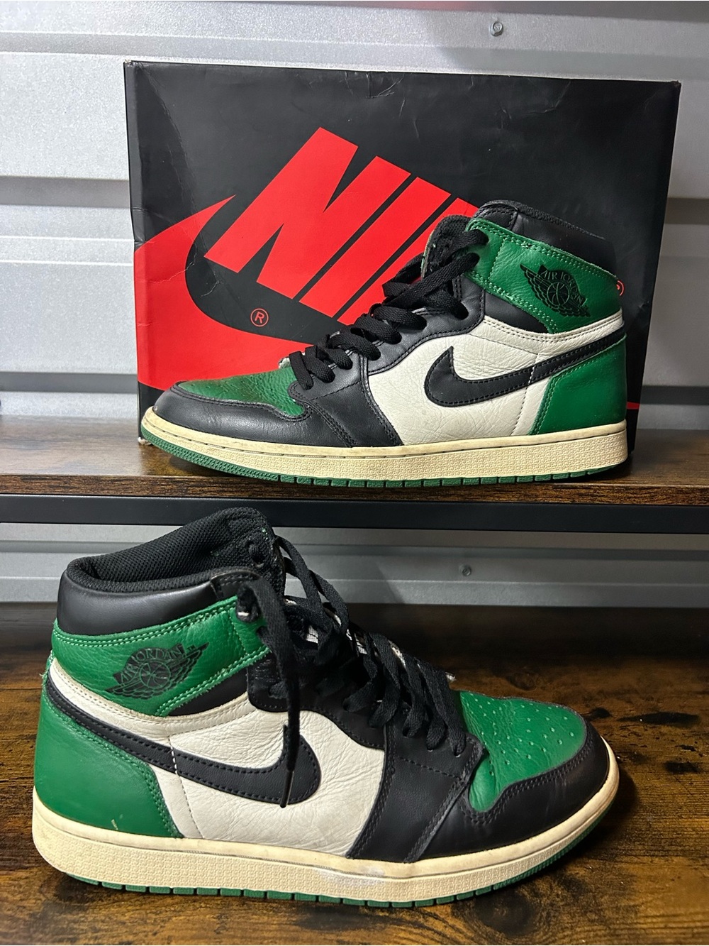 Jordan Air Jordan 1 Retro High OG Pine Green 2018 Sneaker 555088-302